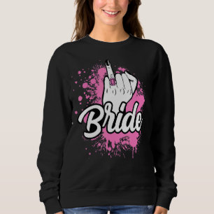 Sudadera Boda Luna de miel Bachelorette Fiancée Esposa