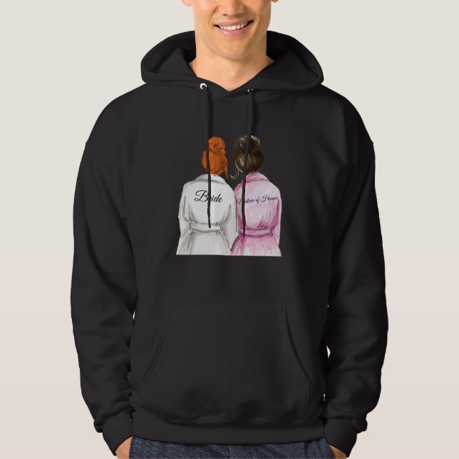 Sudadera Boda y ducha de novia Matrona de Honor 5 (Anverso)