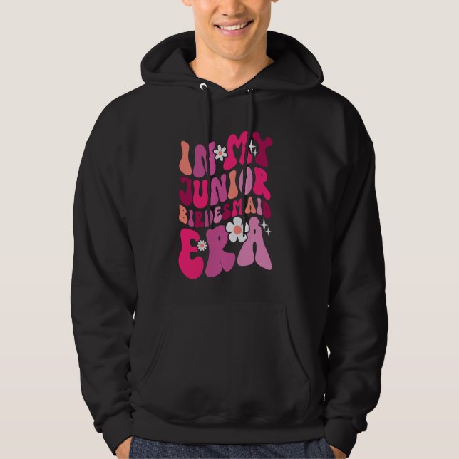 Sudadera Bodas de Mi Era de Dama de Honor Junior Soltero (Anverso)