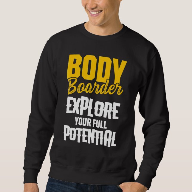 Sudadera Bodyboarding Bodyboard Bodyboarder 35 (Anverso)