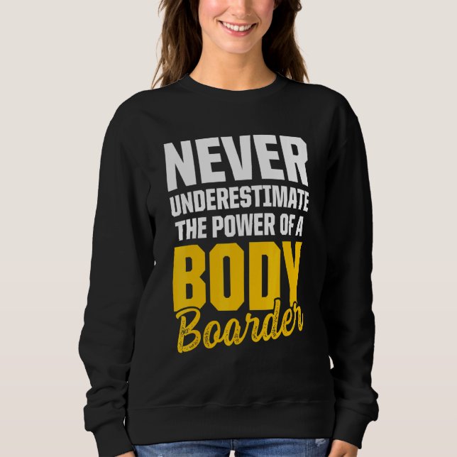 Sudadera Bodyboarding Bodyboard Bodyboarder 38 (Anverso)