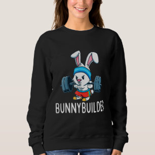 Sudadera Bodybuilder Bunny Easter Bunnybuilder Fitness Gym