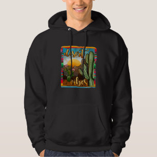 Sudadera Boh Vibraciones del Desierto de Cactus Serape de T