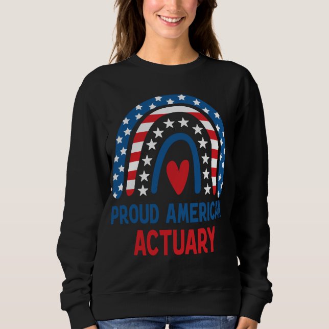 Sudadera Boho American Rainbow All American Actuary (Anverso)