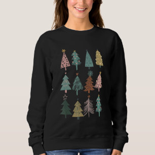 Sudadera Boho Árbol de Navidad Feliz Navidad Chris