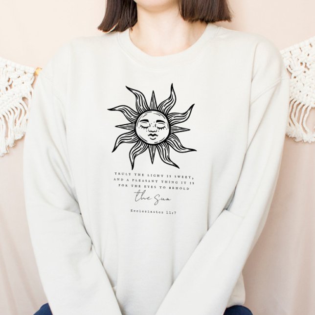 Sudadera Boho Christian Sweatshirt Bible Verse Sunshine (Subido por el creador)