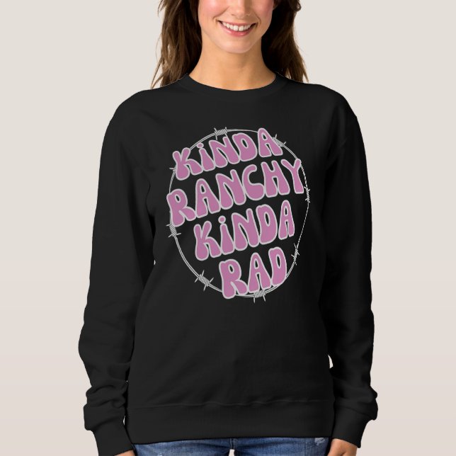 Sudadera Boho de la granja de vacas criadas (Anverso)