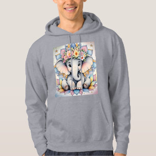 Sudadera Boho Elephant 🌼 🐘 Paz y Petales