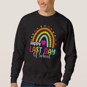 Sudadera Boho Rainbow Happy Day Last School Teacher Stud