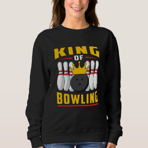 Sudadera Bola Bowler Deportes Strike Team Bowl Gracioso reg
