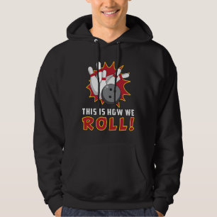 Sudadera Bola Bowler Strike Sport Team Bowl regalo divertid