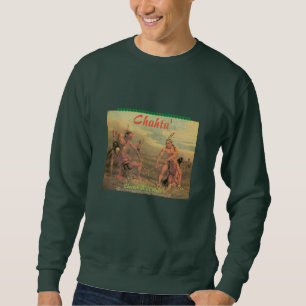 Sudadera "Bola Choctaw Vintage Stick"