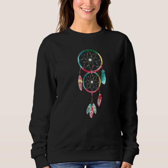 Sudadera Bola de arte indígena nativo americano de Dreamcat (Anverso)