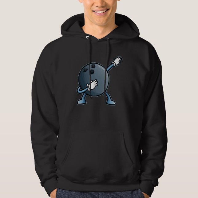 Sudadera Bola de bolos Cool Dabbing (Anverso)