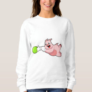 Sudadera Bola de bolos de cerdo