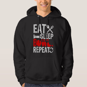 Sudadera Bola de Bolos Pin Boliche Strike Equipo Pista de B
