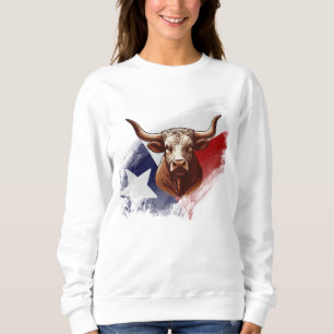 Sudadera Bola de longhorn de Texas