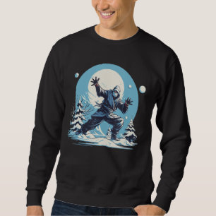 Sudadera Bola de nieve como Ninja para el Snowballer y el c