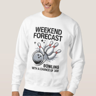 Sudadera Bola De Previsión De Fin De Semana Con Una Posibil