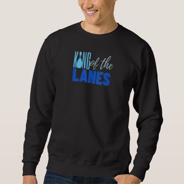 Sudadera Bola del Rey de las Lanes 2 (Anverso)