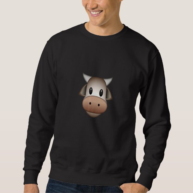 Sudadera Bola Face Cute Farm Animal Friendly Udder Milk Hor (Anverso)