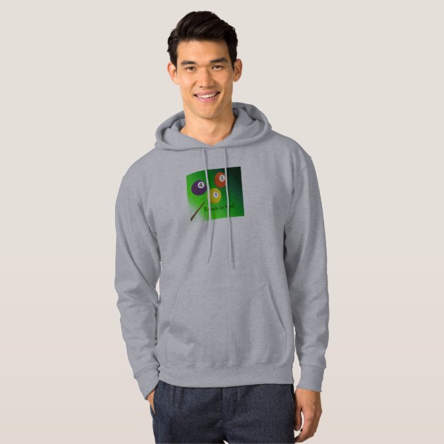 Sudadera Bolas de Billar Coloridas (Anverso completo)