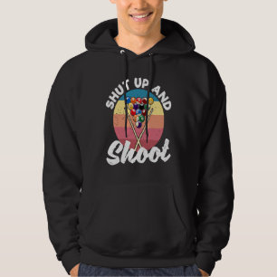 Sudadera Bolas De Billar Snooker Billar Cállate Y