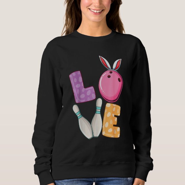 Sudadera Bolas de bolas Amp Pins Bunny Ears Huevo Caza Fase (Anverso)