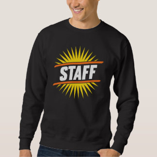 Sudadera Bold STAFF Sunburst Sweatshirt for Events, Shops &
