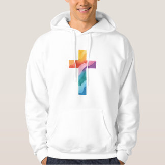 Sudadera Bold Watercolor Cross