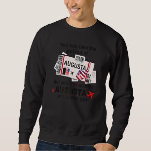 Sudadera Boleto de Vuelo Augusta  Chica de Augusta Embarque