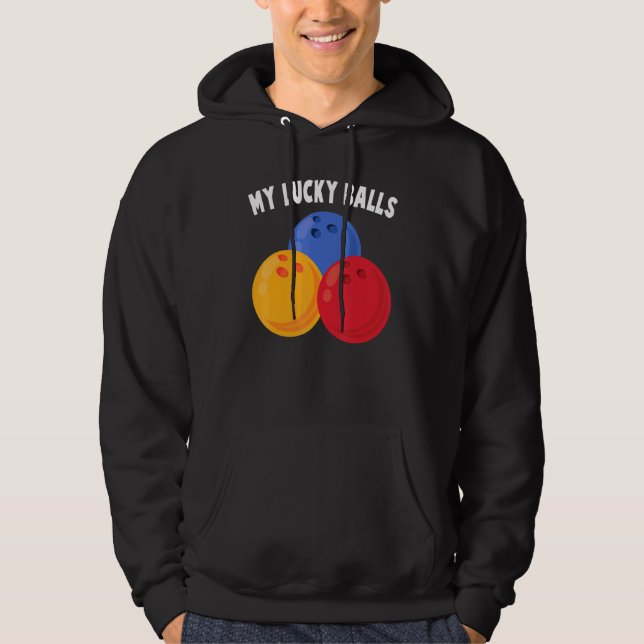 Sudadera Boliche - Mis Bolas de la Suerte - - Bolera - Depo (Anverso)