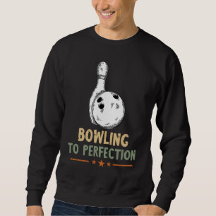 Sudadera Boliche Para Perfección Boliche Pin Bolero Golpe B