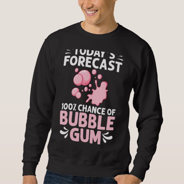 Sudadera Bolla de goma de burbuja Gumball Goma de masticar (Anverso)
