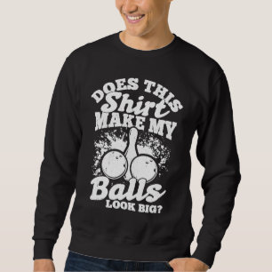 Sudadera Bolo Bola Pin Boliche Strike Equipo Pista de Bolos