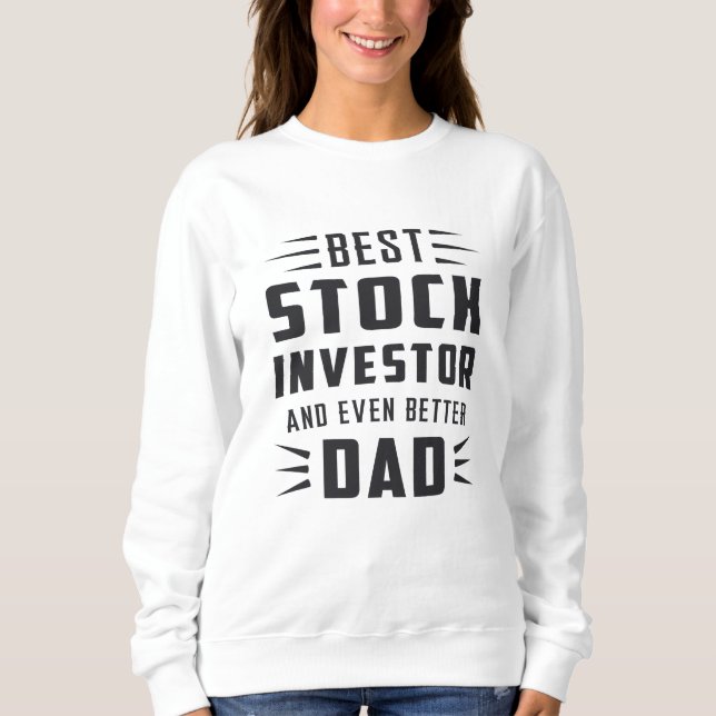 Sudadera Bolsa de Valores Inversor Bull Trader (Anverso)