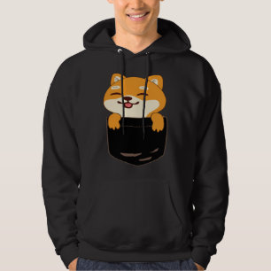 Sudadera Bolsa linda de Akita Shiba Inu para