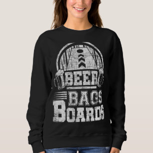 Sudadera Bolsas de Cerveza Tablas Cornhole Aparentado