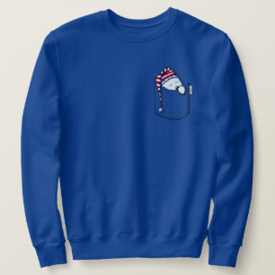 Sudadera Bolsillo Durmiente Westie KiniArt