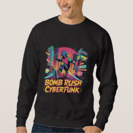 Sudadera Bomb Rush Cyberfunk – Neon Street Rebellion