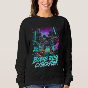 Sudadera Bomb Rush Cyberfunk – Rebelión callejera de neón