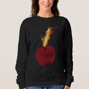 Sudadera Bomba cereza.
