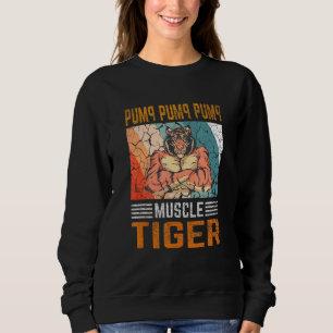 Sudadera Bomba de bomba - Tigre muscular Gimnasio Gimnasio 