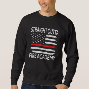 Sudadera Bombero de la Línea Roja G de la Academia de Bombe