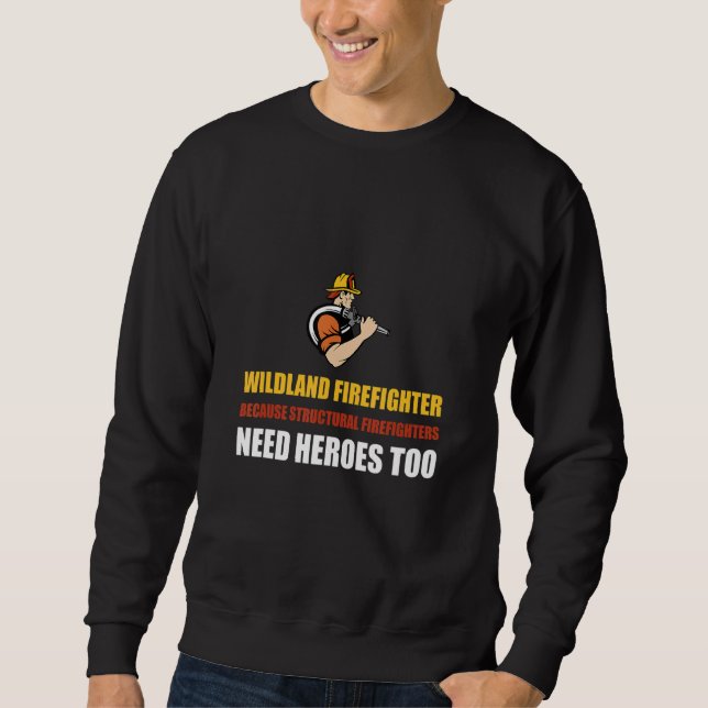 Sudadera Bombero de Tierras Silvestres Fumienta (Anverso)