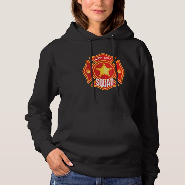 Sudadera Bombero Lucha contra incendios Bombero  Turno de n (Anverso)