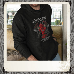 Sudadera Bombero NAME Departamento de Bomberos Hidrante Ban