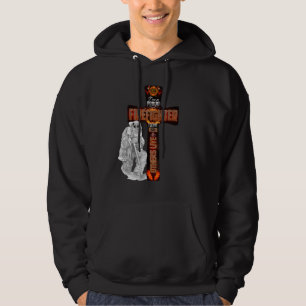 Sudadera Bomberos cruzan y rezan por bomberos y bomberos