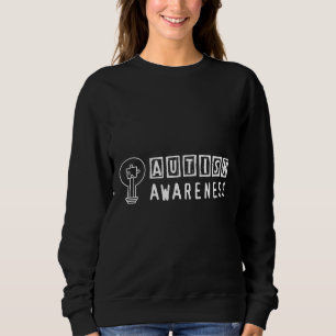 Sudadera Bombilla de luz del rompecabezas de la conciencia 