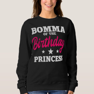 Sudadera Bomma De La Princesa De Cumpleaños Fiesta Bday Cel